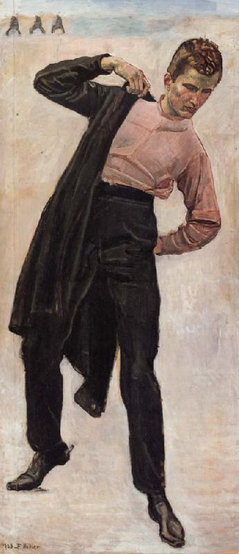 Gustav Klimt Jenenser Student oil painting picture